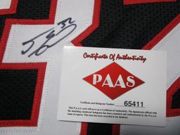 Shaquille O'Neal of the Miami Heat signed autographed basketball jersey PAAS COA 411