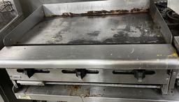 Asber Three Burner 36" Propane Griddle