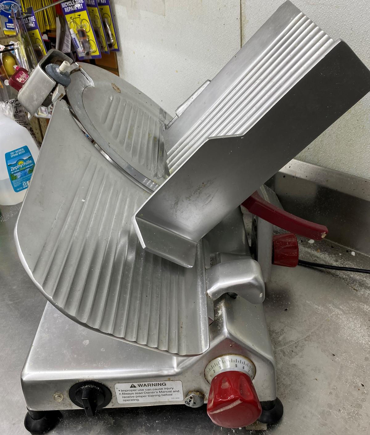 Berkel 12" Deli Meat Slicer With Sharpener