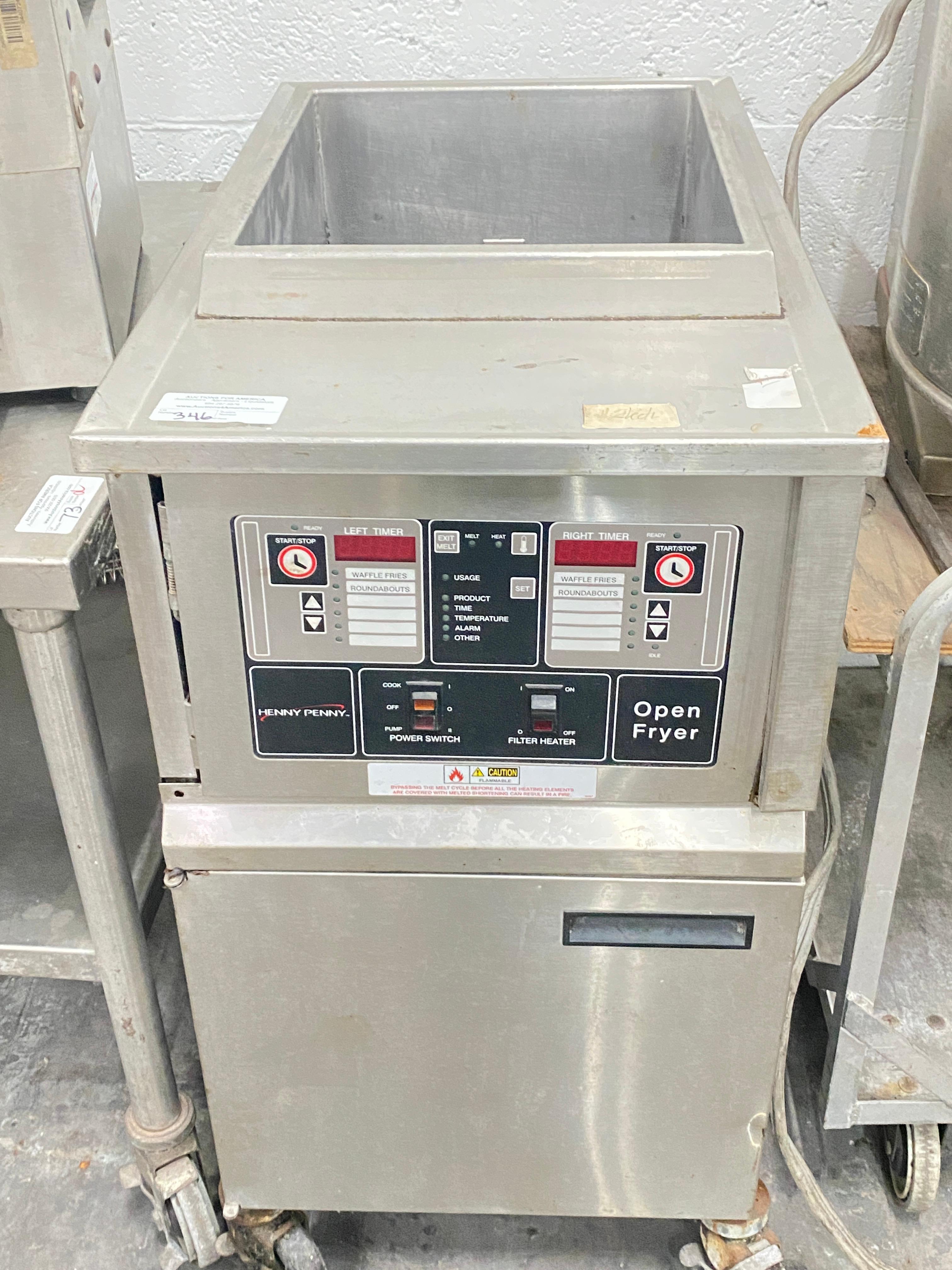 Henny Penny Digital Open Fryer