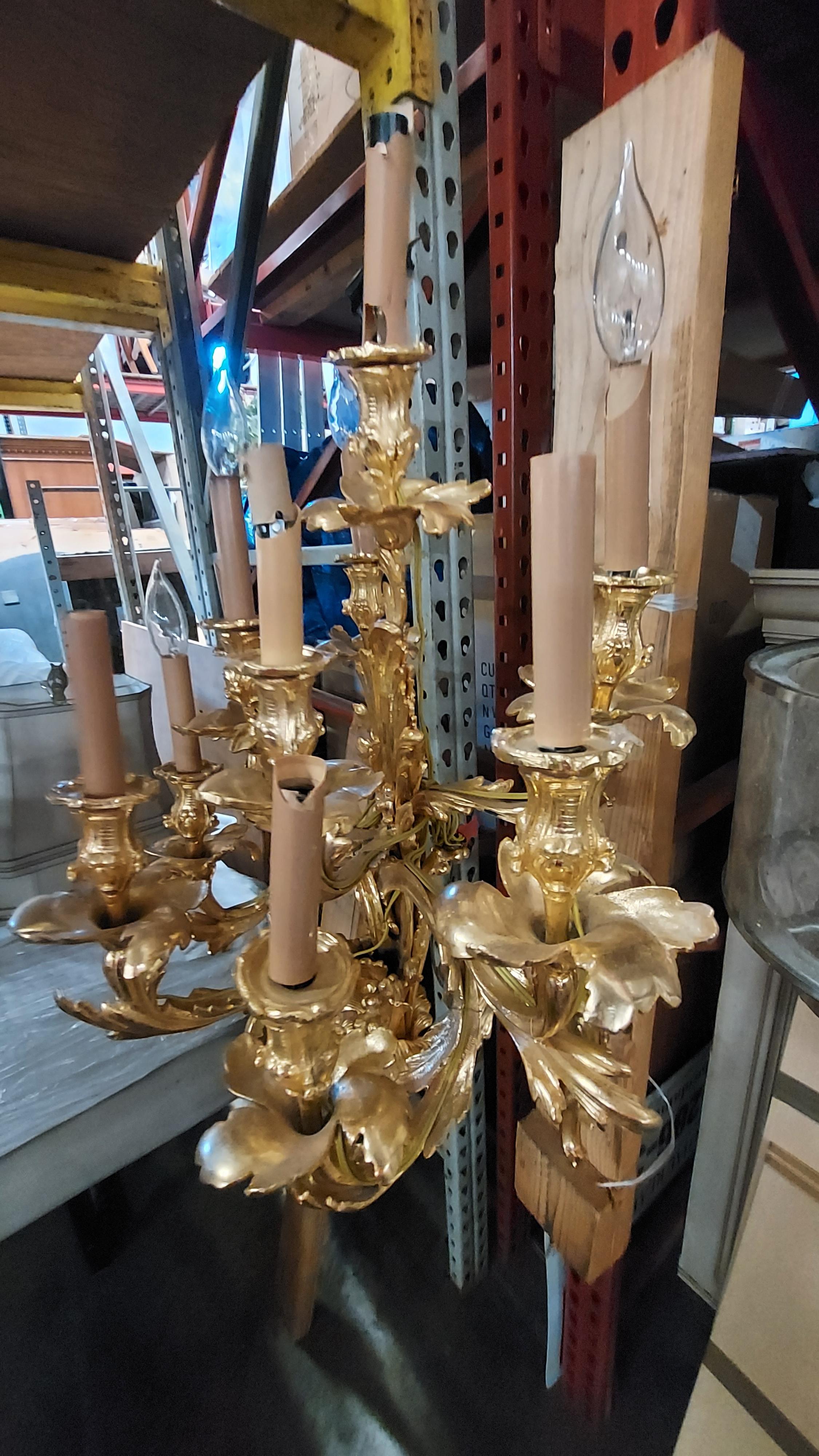 25" Gold Leafed Vine Candlestick