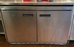 Delfield 48" Two Door Worktop Refrigerator