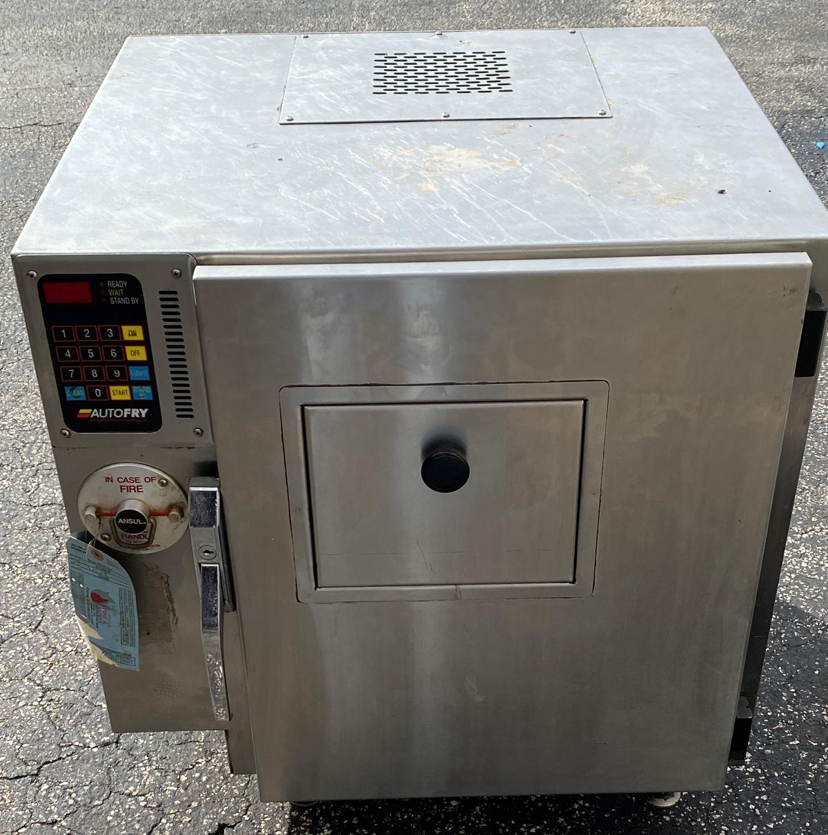 Countertop Single Basket Vented Automated Electric Fryer