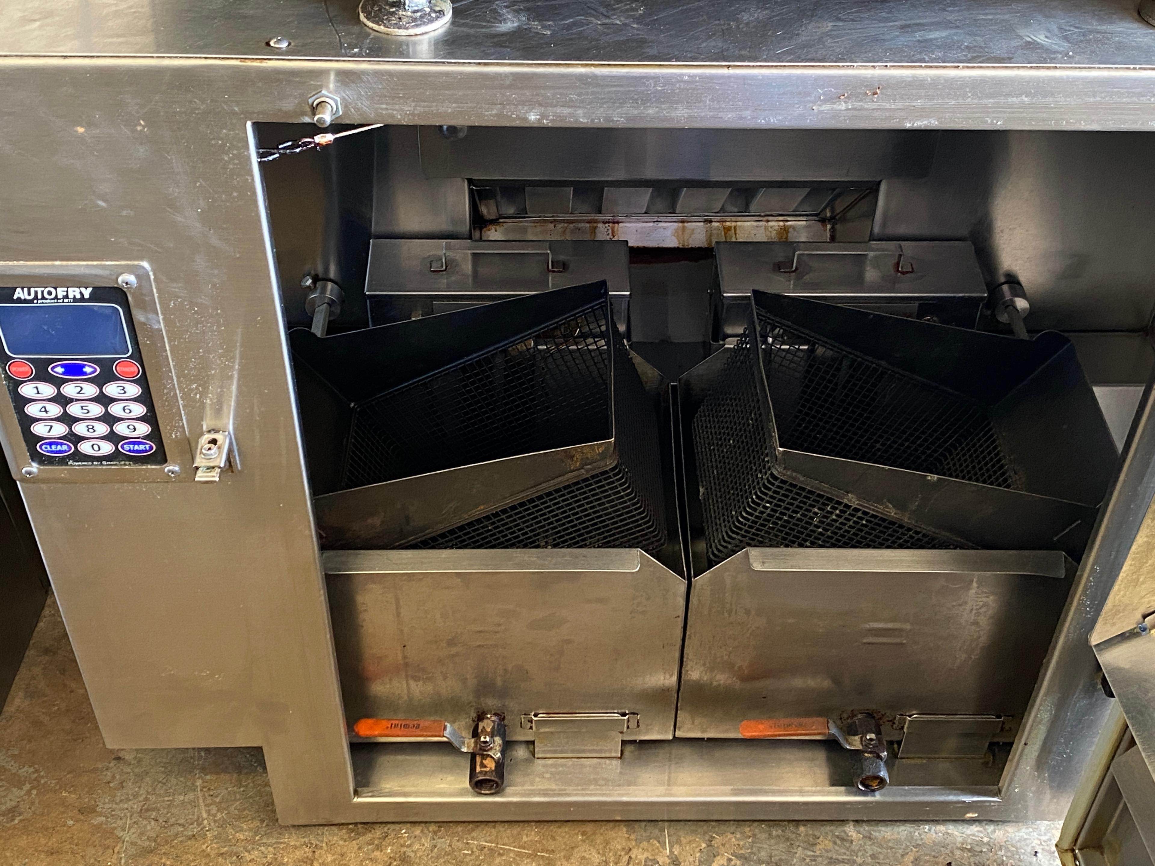 MTI Autofry Electric Ventless Enclosed Fryer