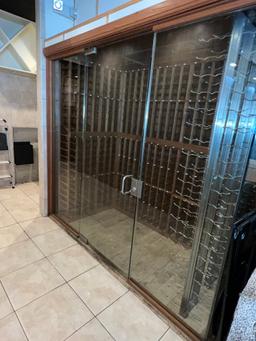 600 Bottle Wine Cooler 8' x 4' x 80"