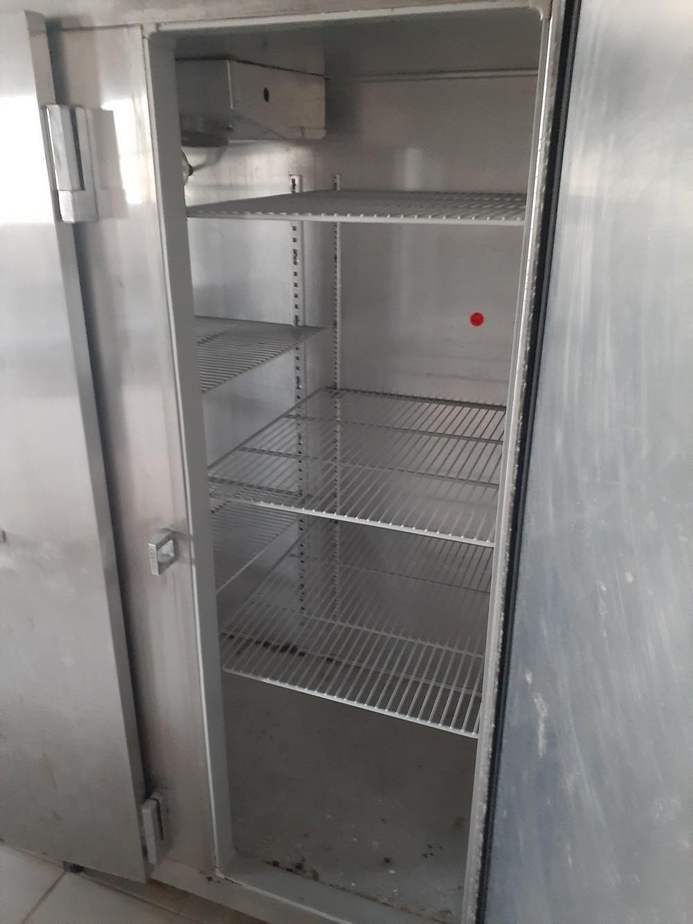 Continental 3 Door Stainless Steel Freezer on Casters