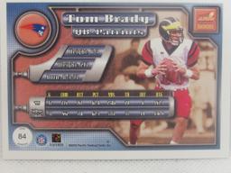 Tom Brady Patriots 2000 Aurora Rookie #84