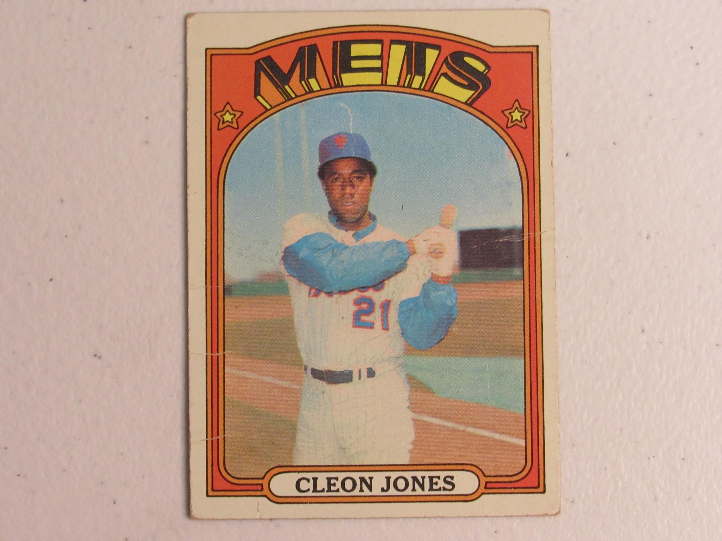 Cleon Jones NY Yankees 1972 Topps #31