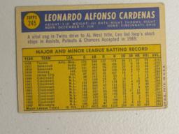 Leo Cardenas Twins 1970 Topps #245