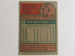 Jerry Koosman NY Mets 1975 Topps #19