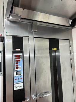 Baxter Advantage Rack Oven With Two Racks
