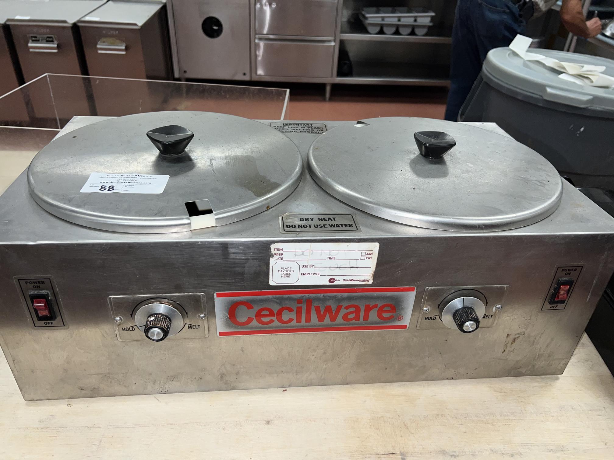 Cecilware Countertop Dual Control Warmer