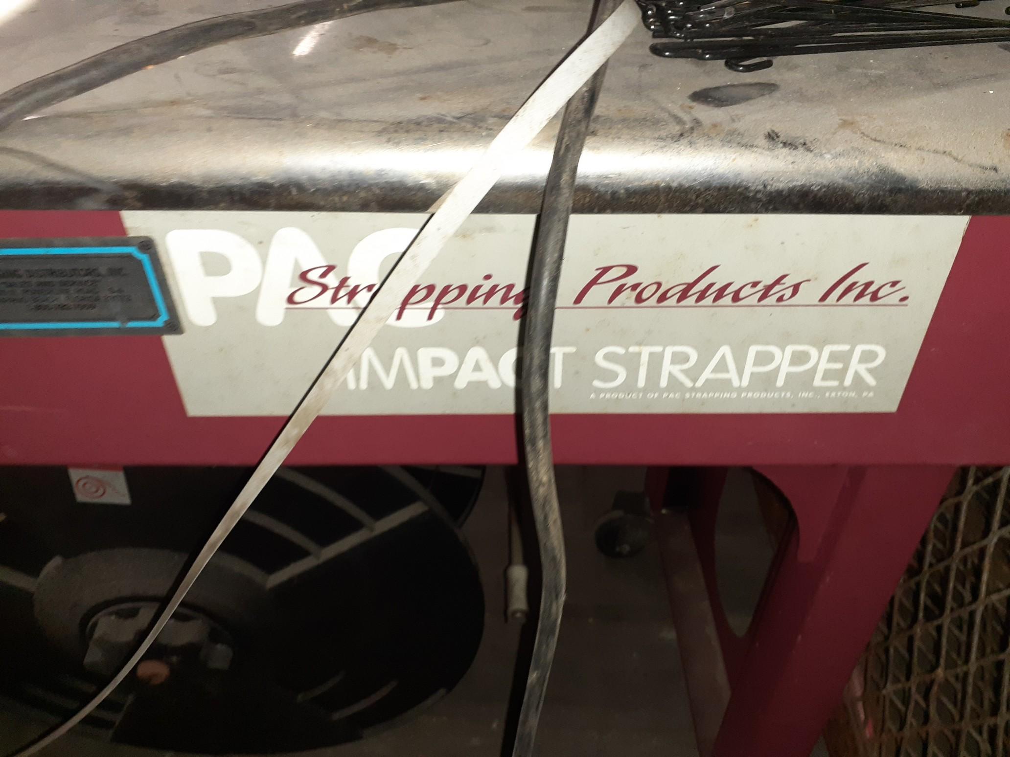 PAC Straping Products - Impact Strapper on casters