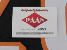 Joe Mixon of the Cincinnati Bengals signed autographed football jersey PAAS COA 221