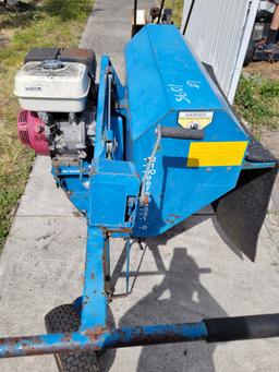 Large Pipe Sprinkler Trencher Honda Gas Trenches RUNS