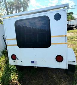 Little Enclosed Trailer Cargo Speed Trap Trailer