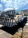 Open Equipment Trailer Tandem Axle Lawn