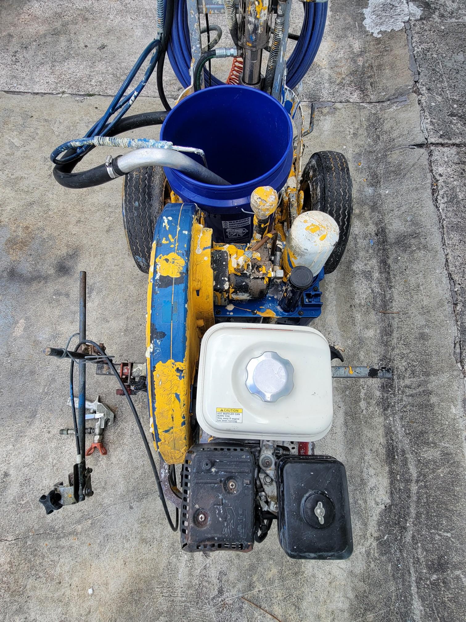 Graco Linelazer 130HS Paint Striper Line Painter Runs Honda