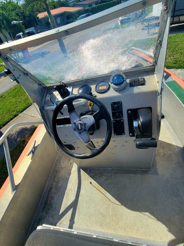 2001 SAFE BOATS 17' Aluminum Center Console Rescue Boat