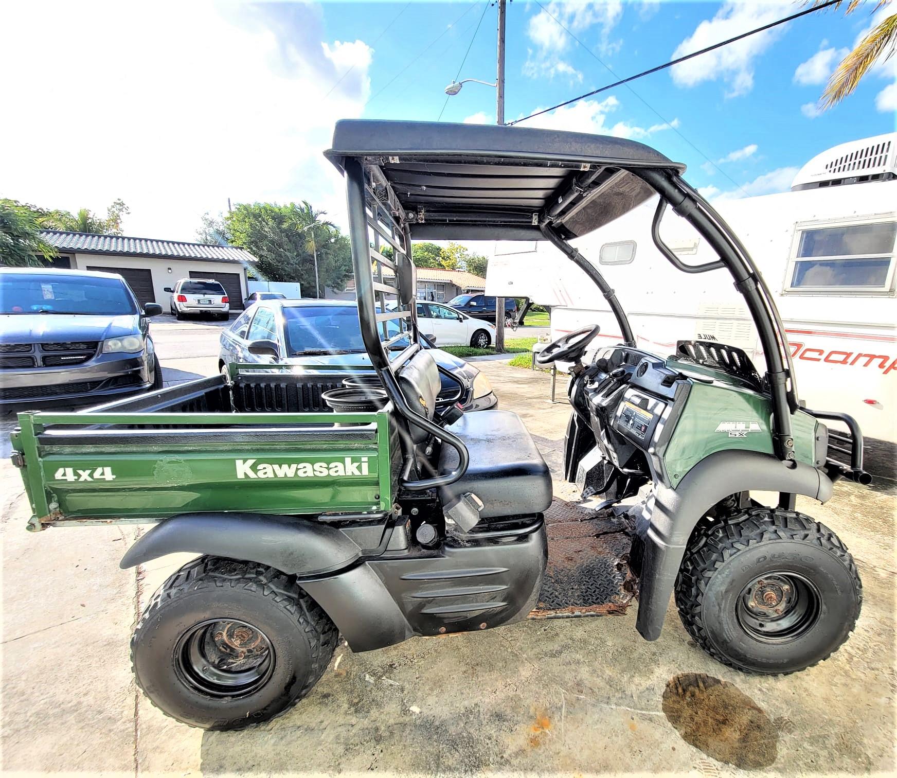 2017 KAWASAKI Mule 4x4 SX Utility Vehicle Title 1072 hours