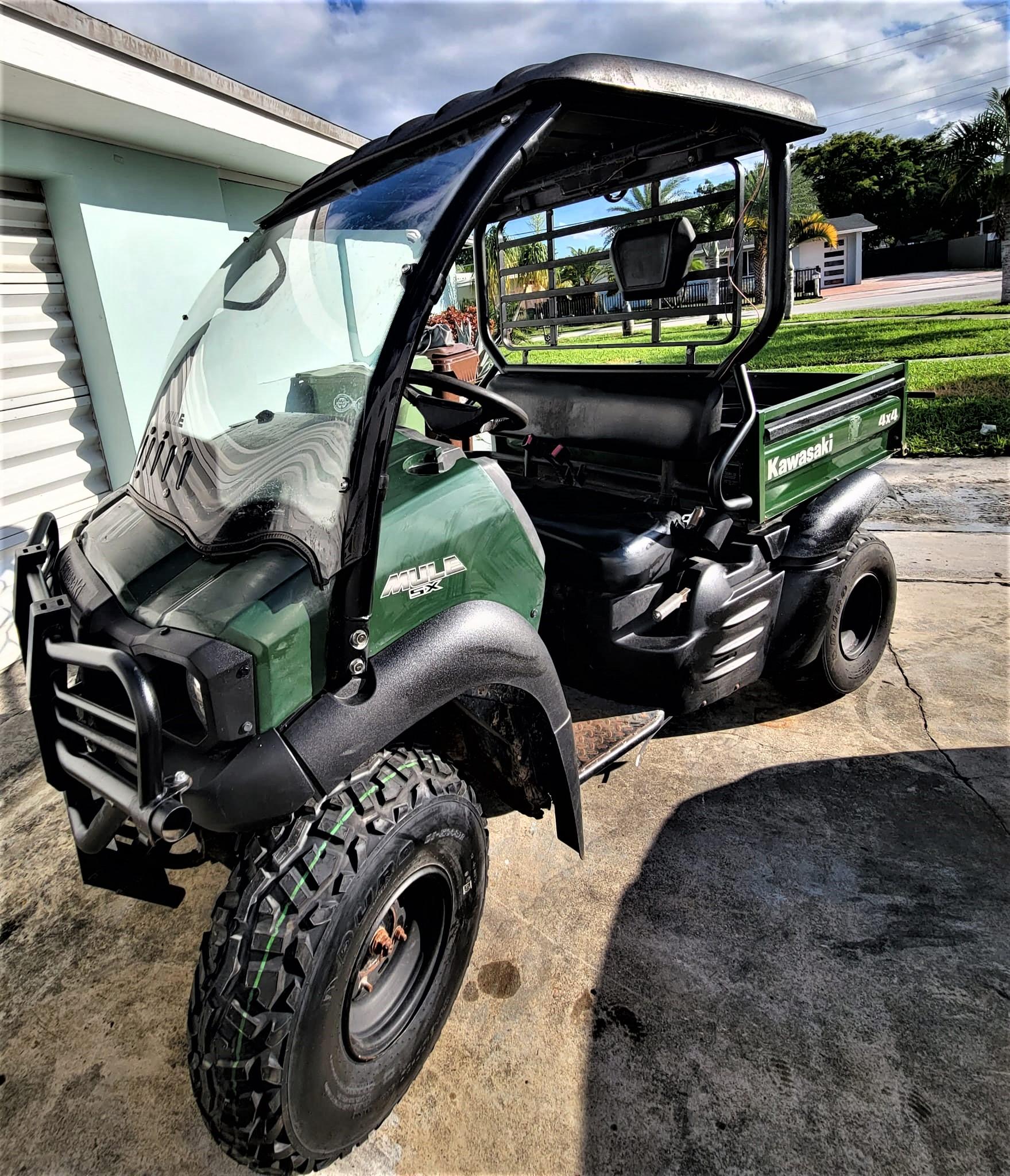 2017 KAWASAKI Mule 4x4 SX Utility Vehicle Title 1072 hours