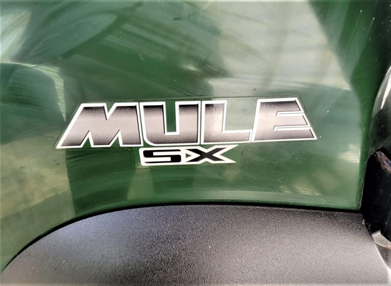 2017 KAWASAKI Mule 4x4 SX Utility Vehicle Title 1072 hours