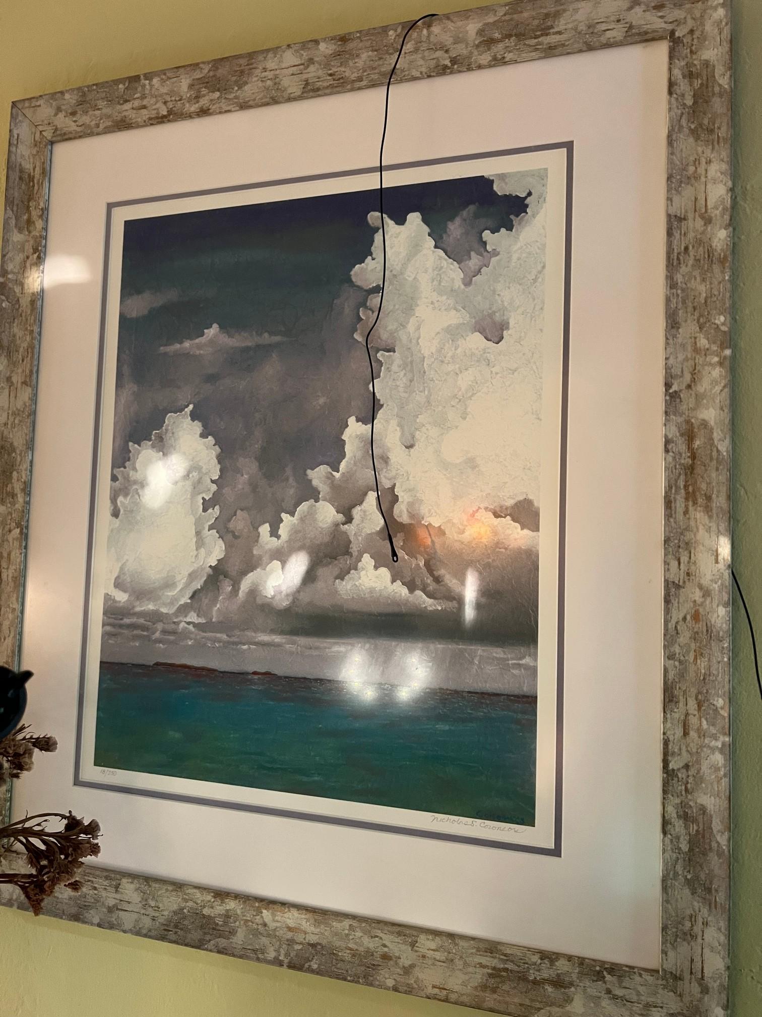 Framed Art, 24" X 30", Signed