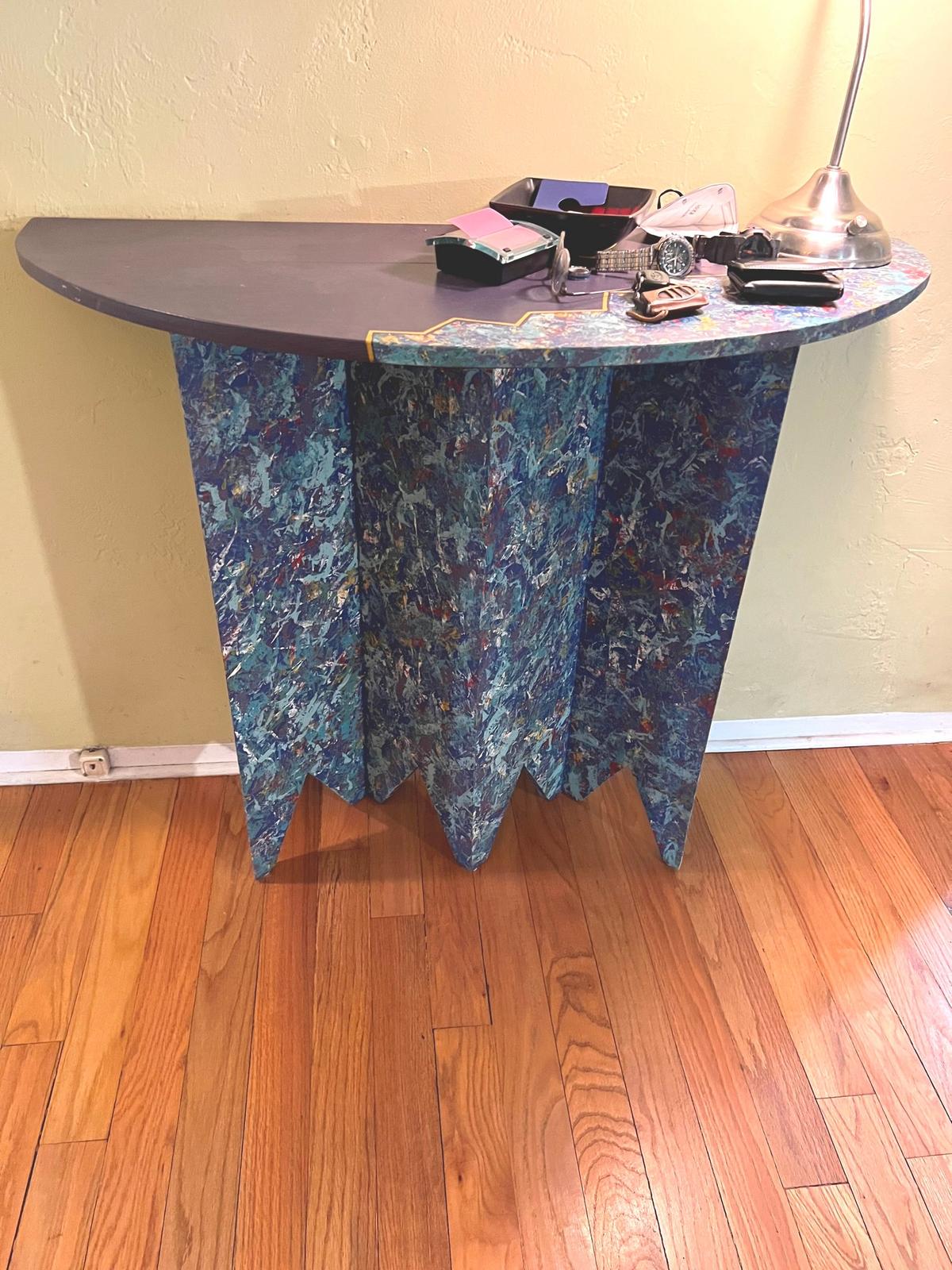 Unique Multi Colored Table