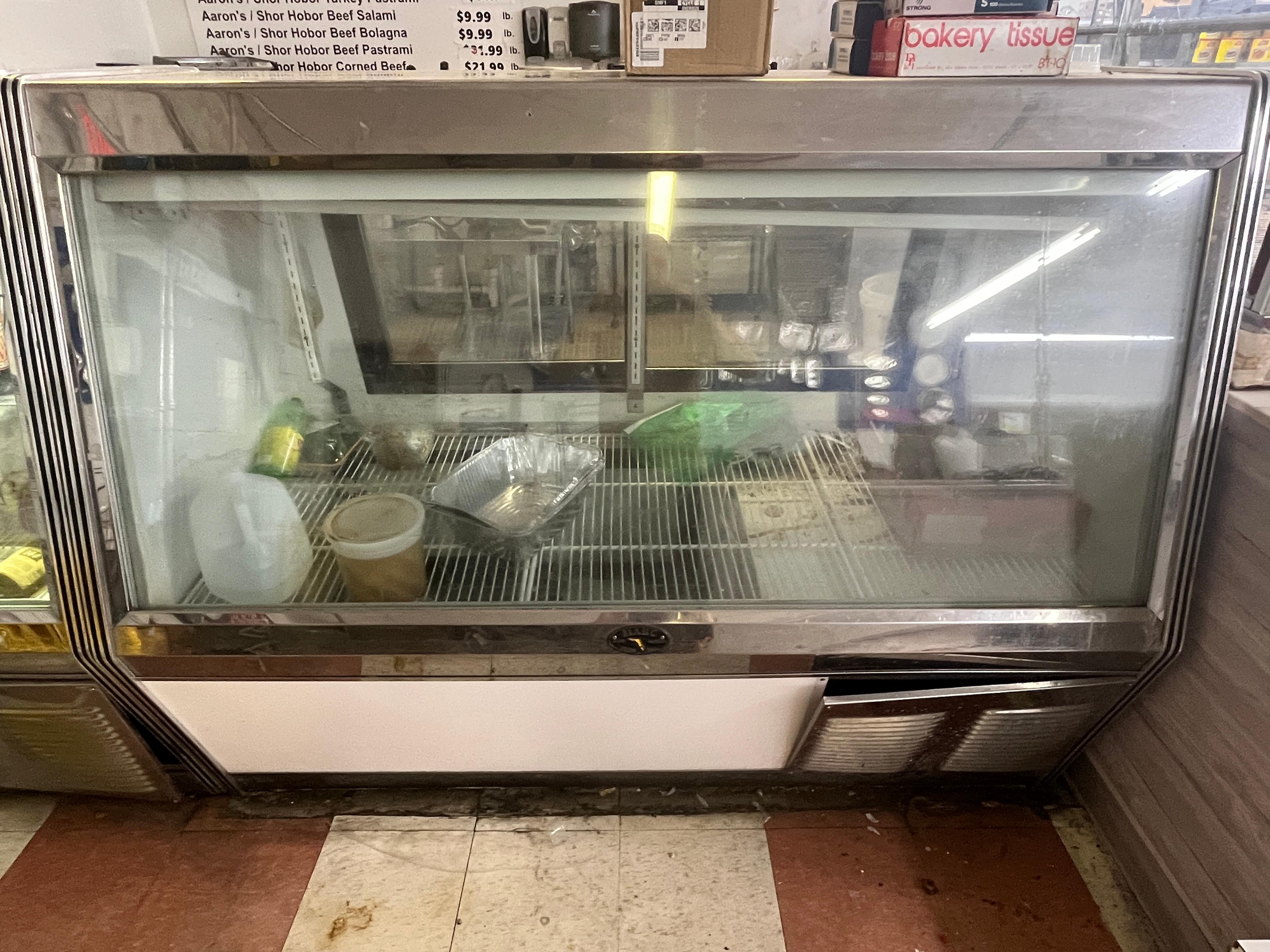 MARC 70" Refrigerated Deli Case / Self Contained Deli Case - 120 Volts. 60 Hz & 1 PH