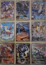 Pokémon Japanese Card Lot In Binder Including (37) Full Art Non-Ex Cards, (3) Level X Cards, (7) Vin