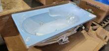 Lyons 60" x 32" Whirlpool Drop-in Bathtub with Water Heater - Brand New, In Box