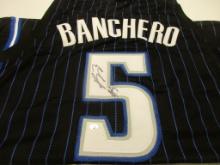James Banchero of the Orlando Magic signed autographed basketball jersey PAAS COA 914