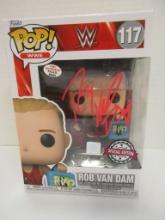 Rob Van Dam of the WWE signed autographed Funko Pop PAAS COA 652