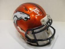 John Elway of the Denver Broncos signed autographed mini football helmet PAAS COA 856