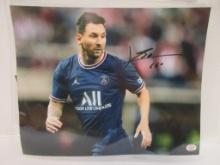 Leo Messi signed autographed 8x10 photo PAAS COA 023