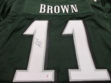 AJ Brown of the Philadelphia Eagles signed autographed football jersey PAAS COA 995
