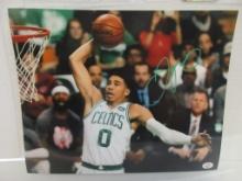 Jayson Tatum of the Boston Celtics signed autographed 8x10 photo PAAS COA 071