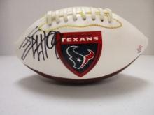 JJ Watt of the Houston Texans signed autographed mini football PAAS COA 284