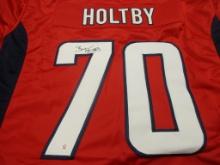 Braden Holtby of the Washington Capitals signed autographed hockey jersey PAAS COA 886