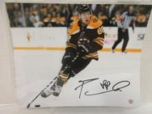 David Pastrnak of the Boston Bruins signed autographed 8x10 photo PAAS COA 746