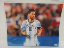 Leo Messi signed autographed 8x10 photo PAAS COA 024