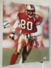 Jerry Rice of the San Francisco 49ers signed autographed 8x10 photo PAAS COA 647