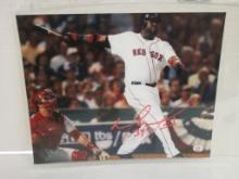 David Ortiz of the Boston Red Sox signed autographed 8x10 photo PAAS COA 584