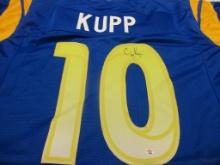 Cooper Kupp of the LA Rams signed autographed football jersey PAAS COA 496
