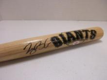 Joey Bart of the San Francisco Giants signed autographed mini baseball bat PAAS COA 563
