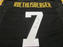 Ben Roethlisberger of the Pittsburgh Steelers signed autographed football jersey PAAS COA 994