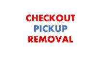 Checkout Pickup Removal