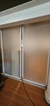 20' Frosted Glass Sliding Glass Door System
