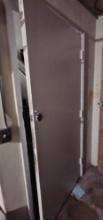 36"" x 80"" Solid Wood Interior Door with Pad Lock and Hardware