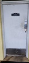 36" x 80" Exterior Solid Wood Door with Kick Plate and All Hardware